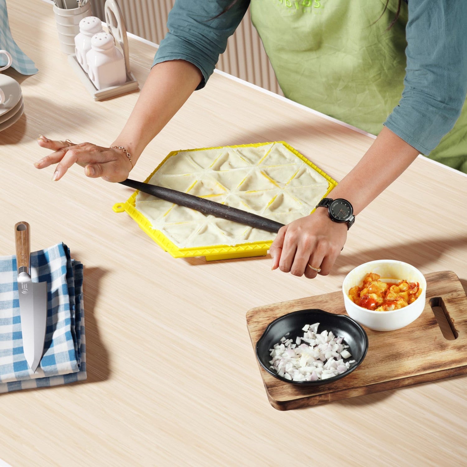 Unbreakable Samosa Maker 24 - Easy Samosa Press Mould