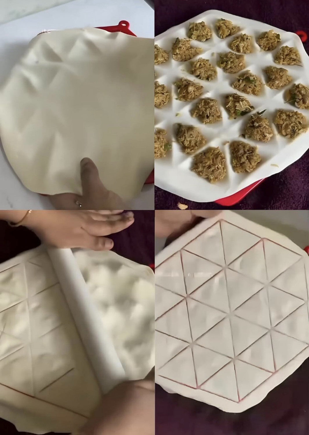 Unbreakable Samosa Maker 24 - Easy Samosa Press Mould