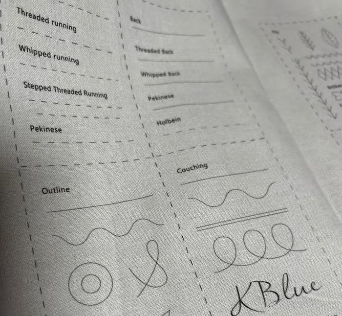 Stitch Book with 143 different stitches ( The Original Book)