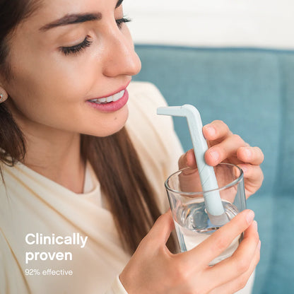 Reusable Anti Hiccup Artifact L Shaped Straws