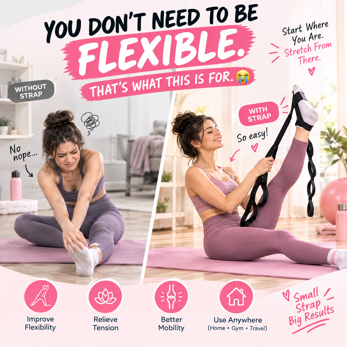 Yoga Body Stretching Strap