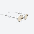 Crystal Orbit Foldable Round Glasses