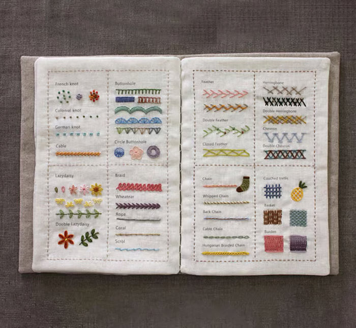 Stitch Book with 143 different stitches ( The Original Book)