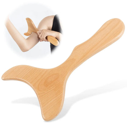 Wooden Gua Sha Relief Massager