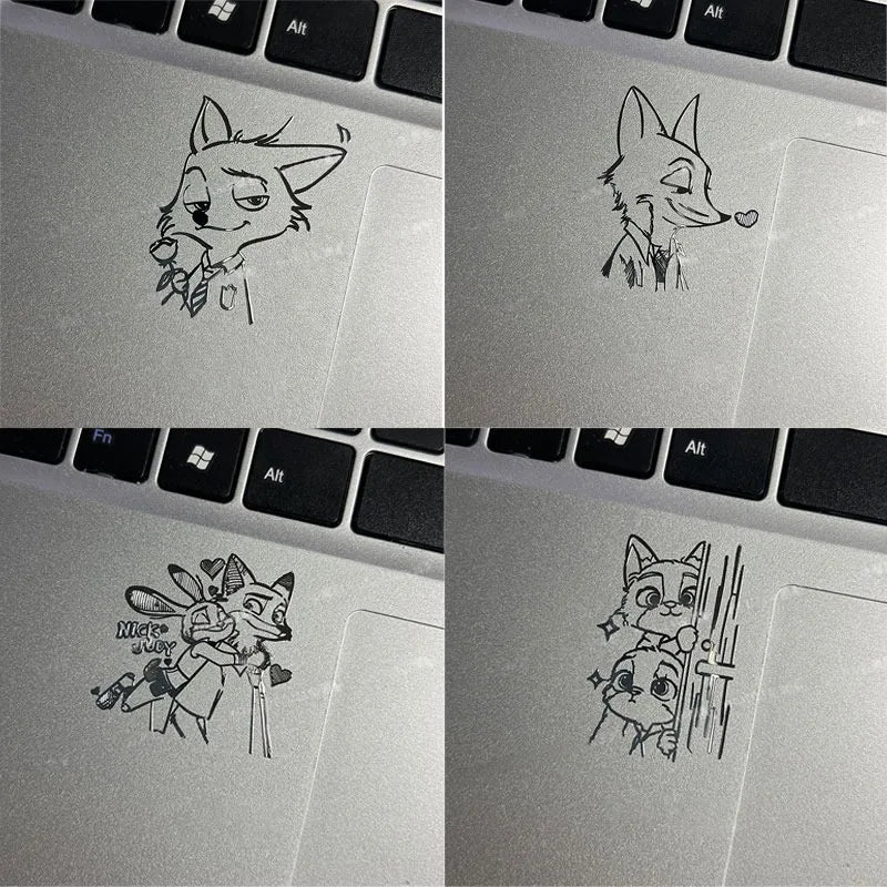 Disney Zootopia Cartoon Cute Anime Decals