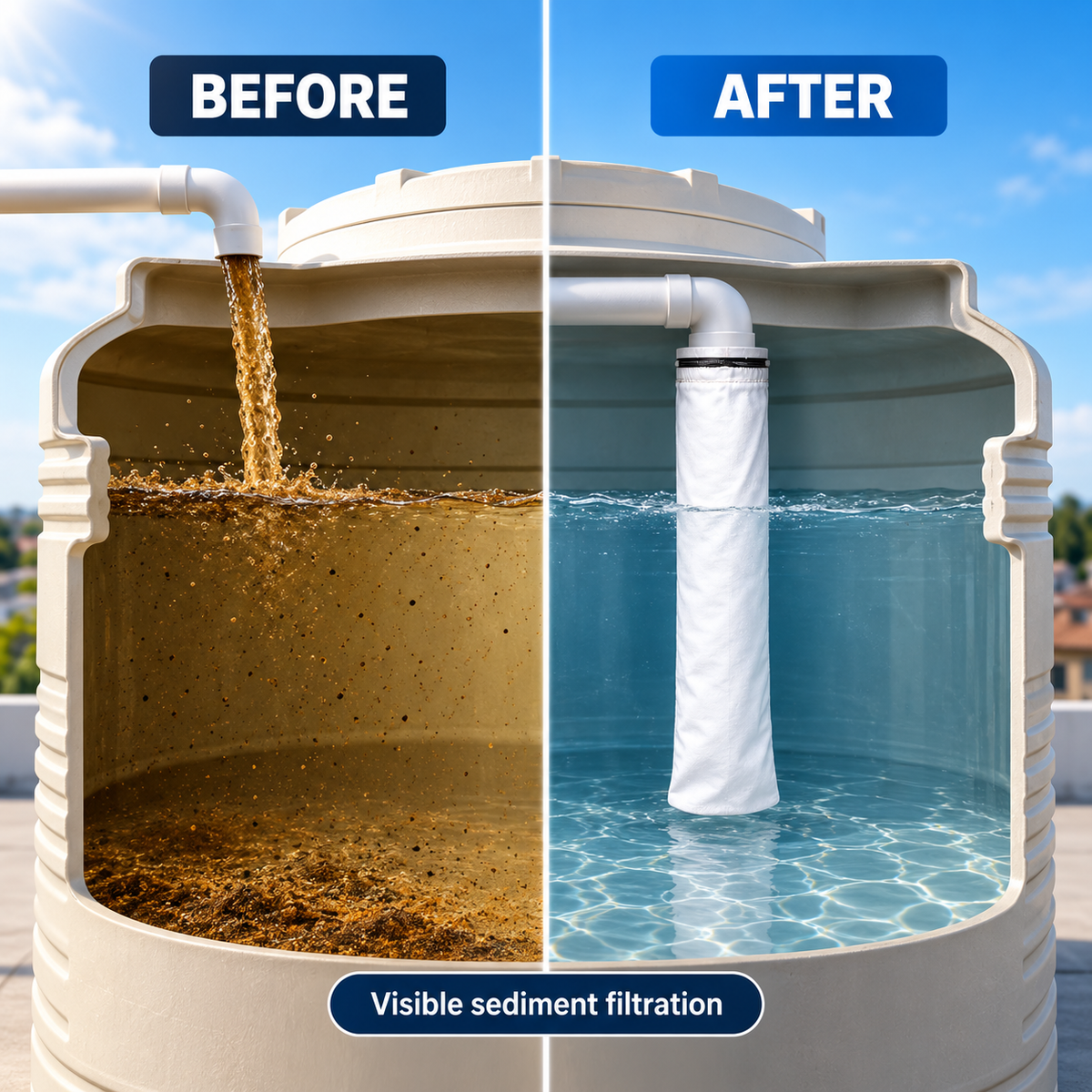 Premium Water Tank Filter Bag