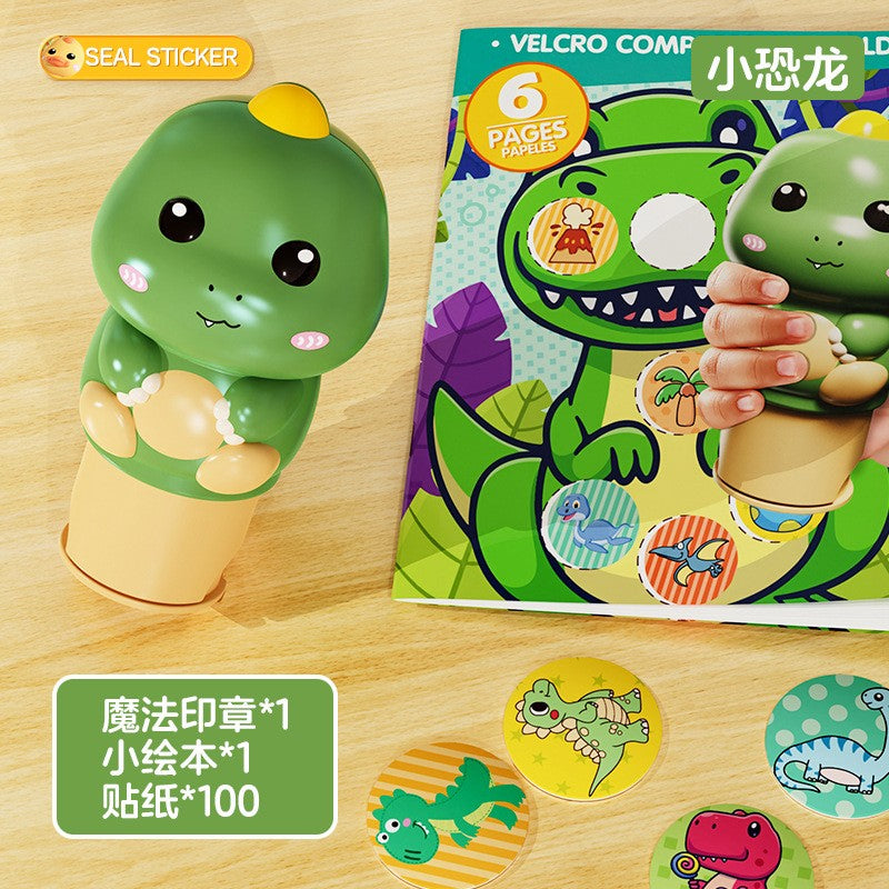 Cute Stamp Waterproof Stickers for Kids