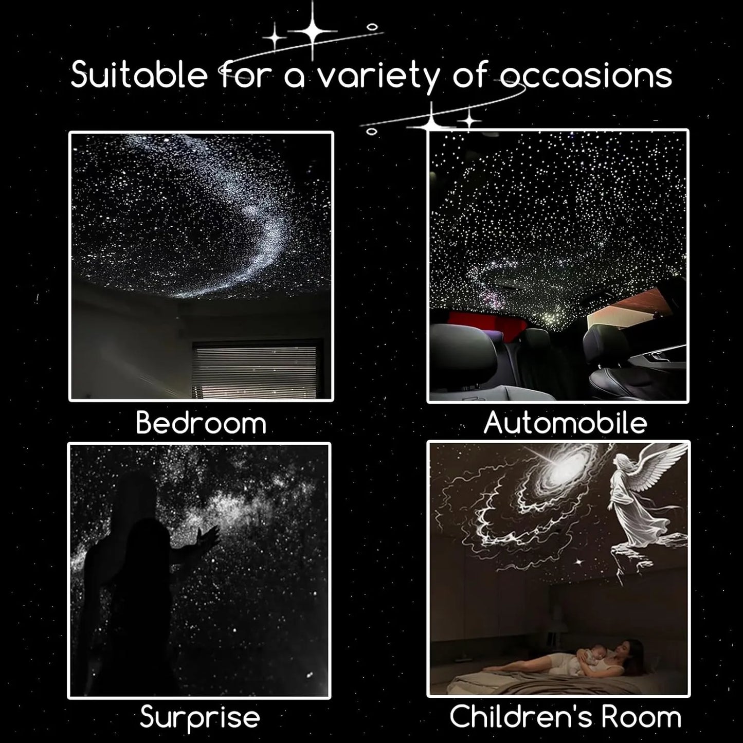 Galaxy Projector Night Light With Projection Discs | 100% Original