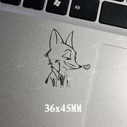Disney Zootopia Cartoon Cute Anime Decals