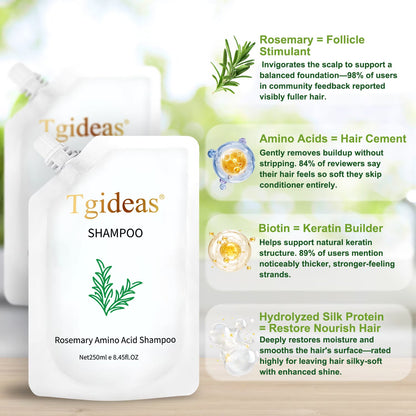 TG-Ideas® Rosemary & Zinc PCA Strengthening Shampoo