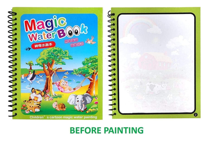 Reusable Magic Water Painting Book  (SET OF 2)😳😳