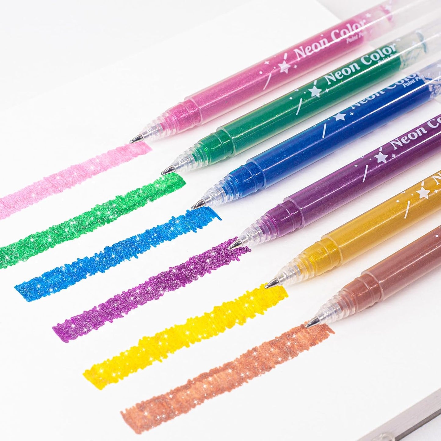 Vibrant Glitter Gel Pen Collection ✨🎨