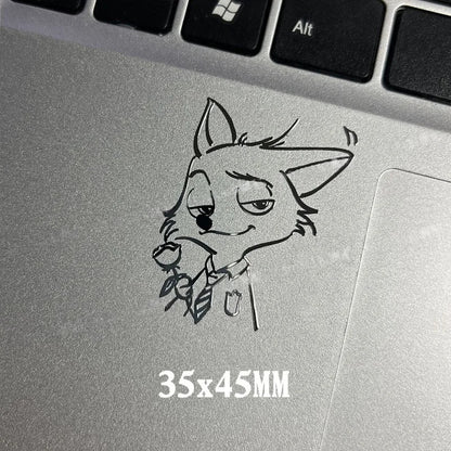 Disney Zootopia Cartoon Cute Anime Decals