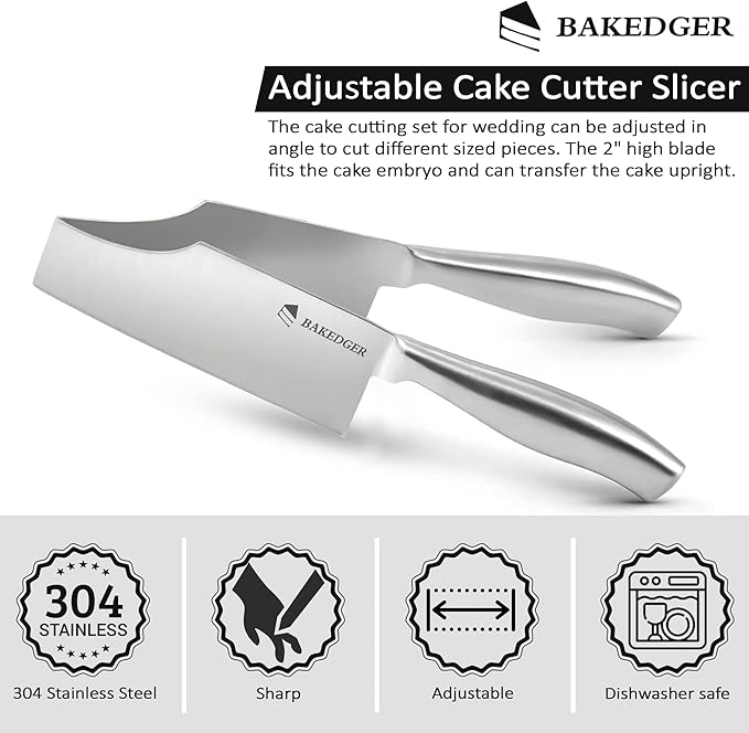 🍰 Adjustable Cake Cutter Slicer