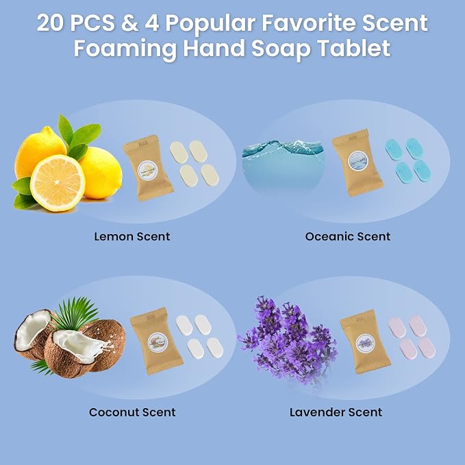 🫧 Foaming Hand Soap Tablets 🧼💖