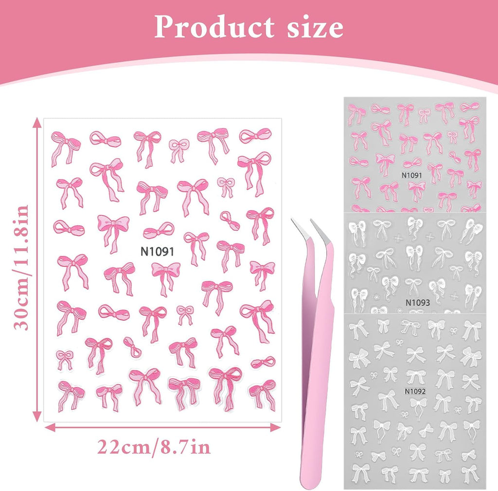 🎀 3d Bow Stickers 🎀