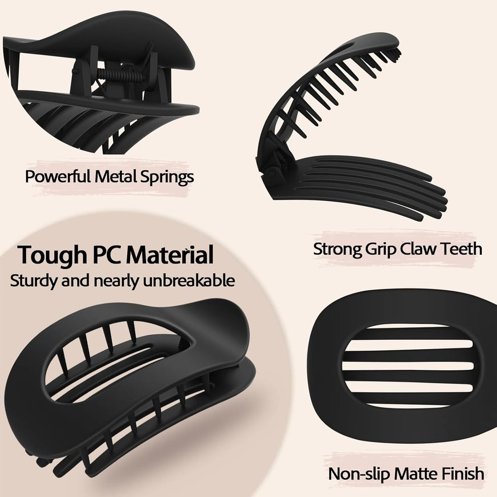Flat Claw Clip ( No More Painful Clips )