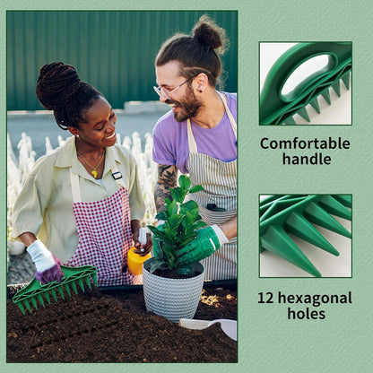 🌱 12-Hole Seed Drill (Seeder) 🌼for growing vegetables and flowers