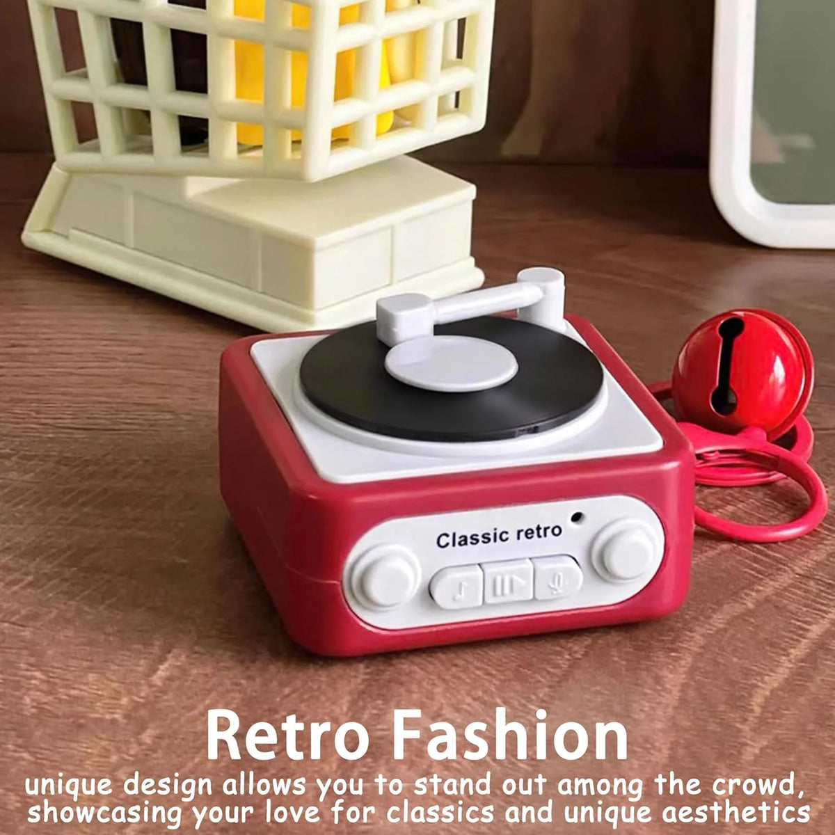 Vintage Mini Retro Recorder Keychain – Buyo.pk