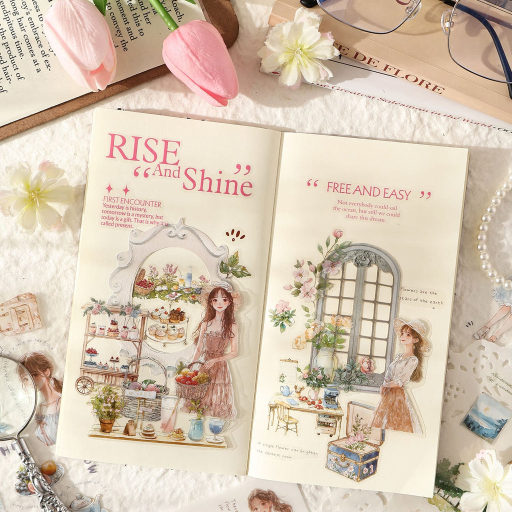 Korean Girl's Book Stickers