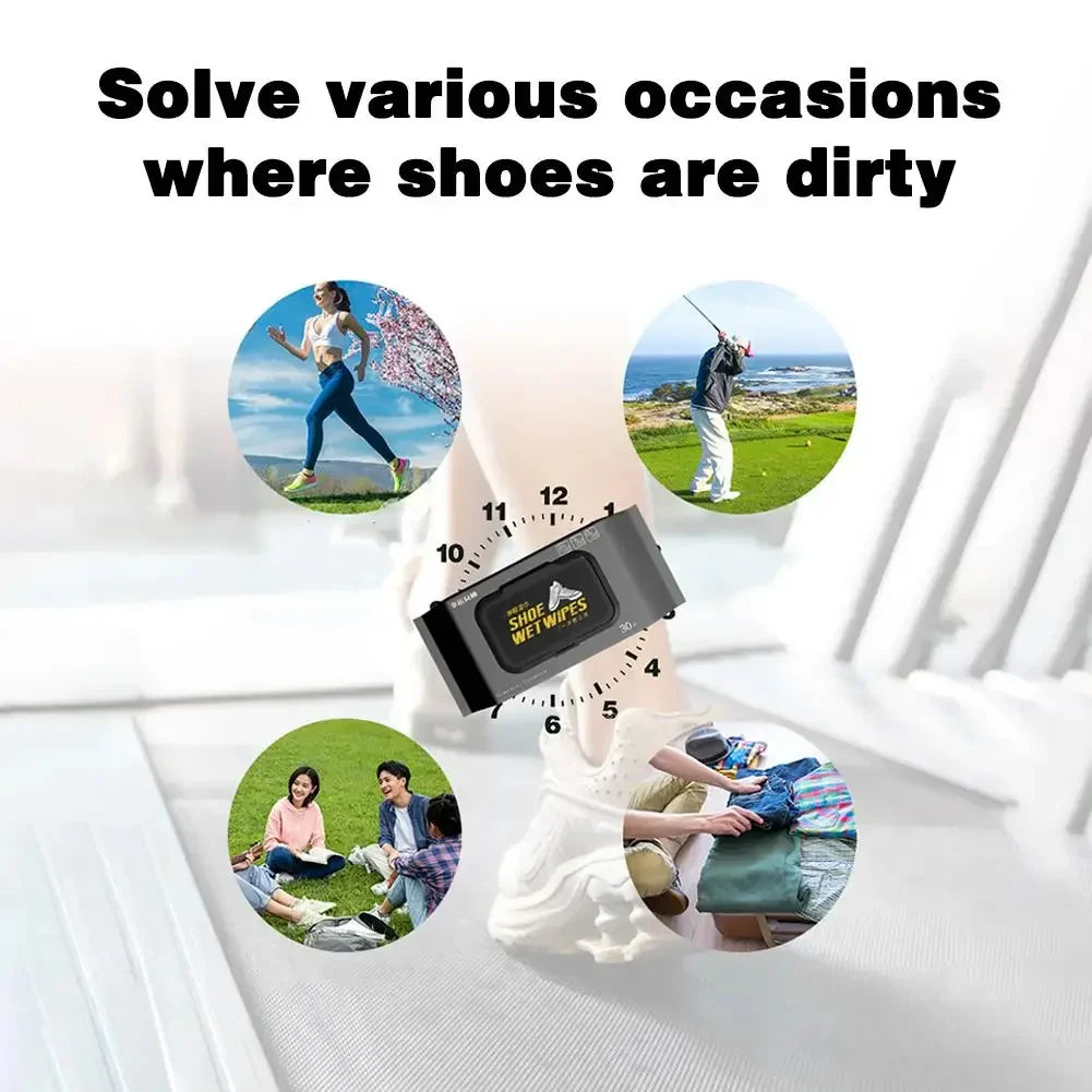 Instant Shoe Cleaning Wipes | Imported Quality
