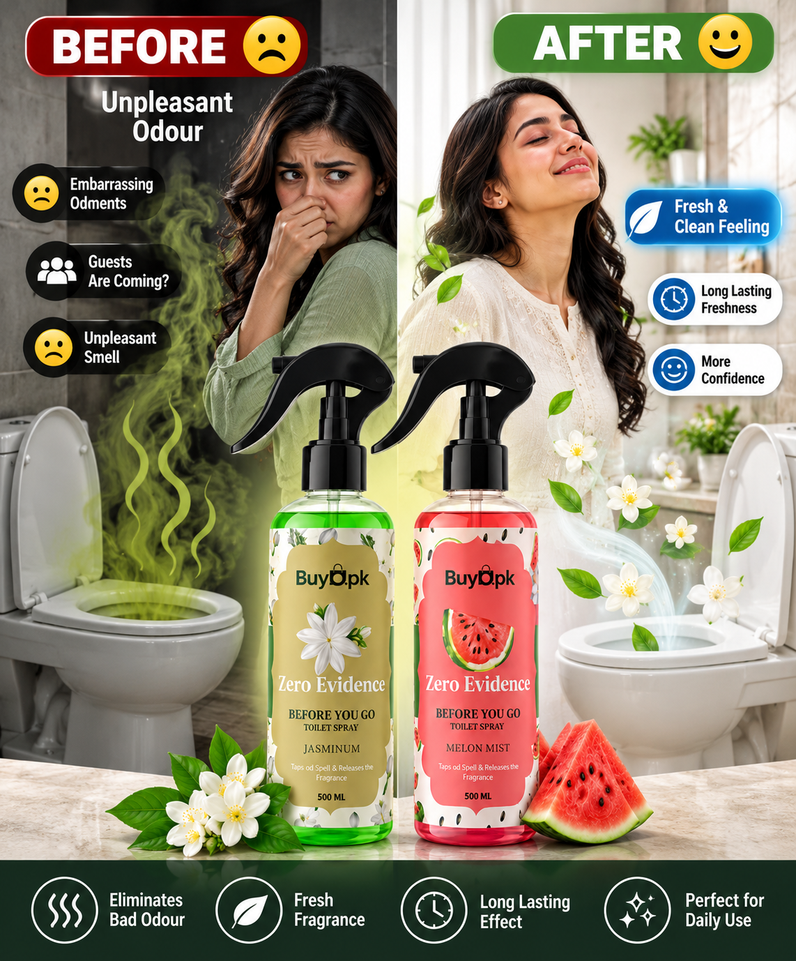 Zero Evidence Toilet Freshness Spray ✨
