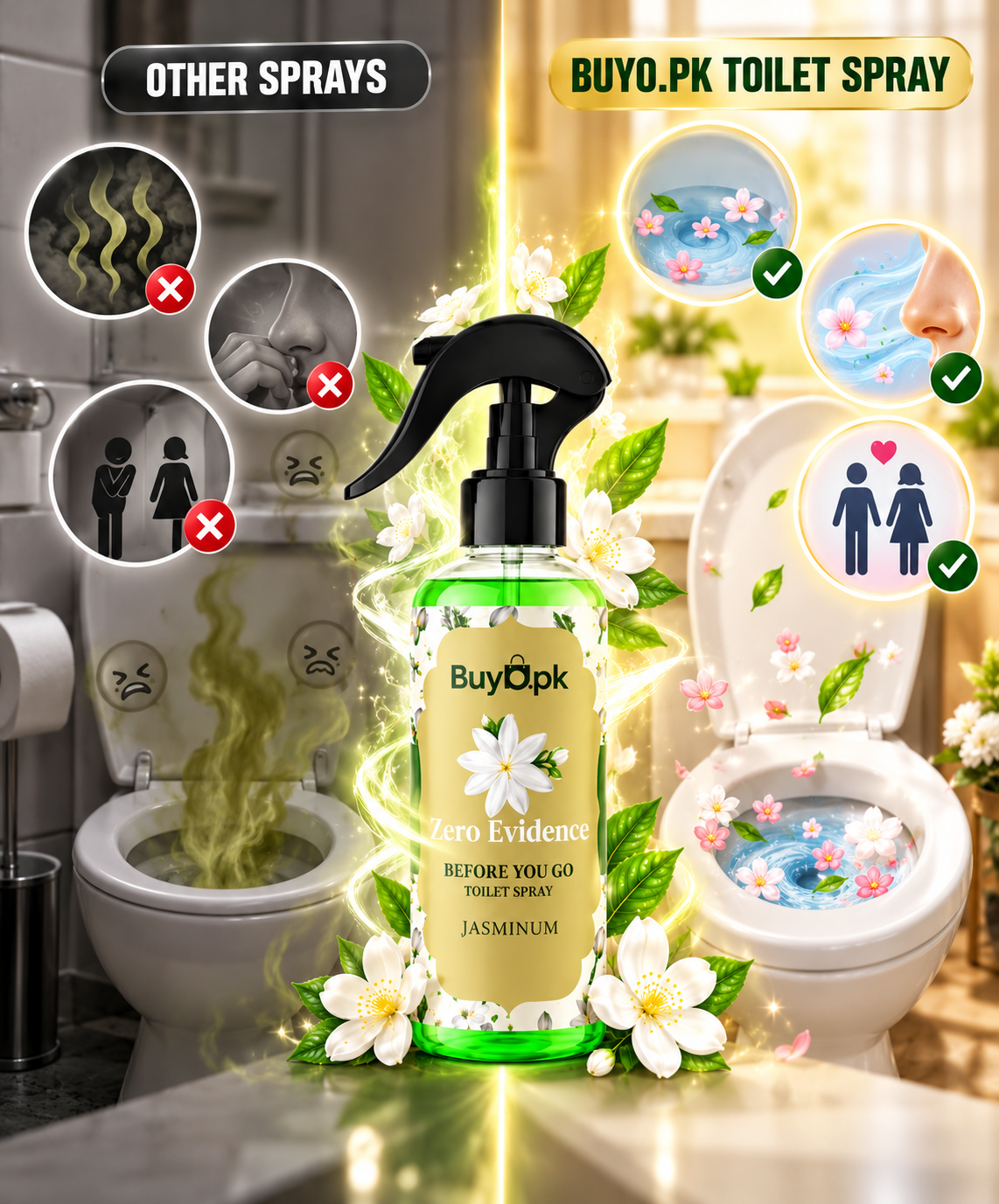 Zero Evidence Toilet Freshness Spray ✨