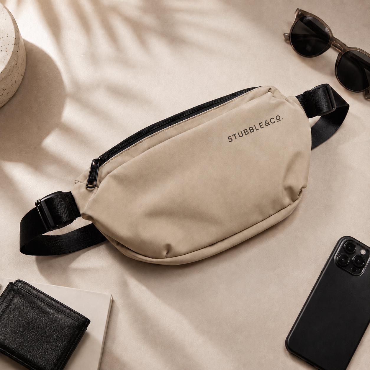 Aesthetic Beige Crossbody Bag