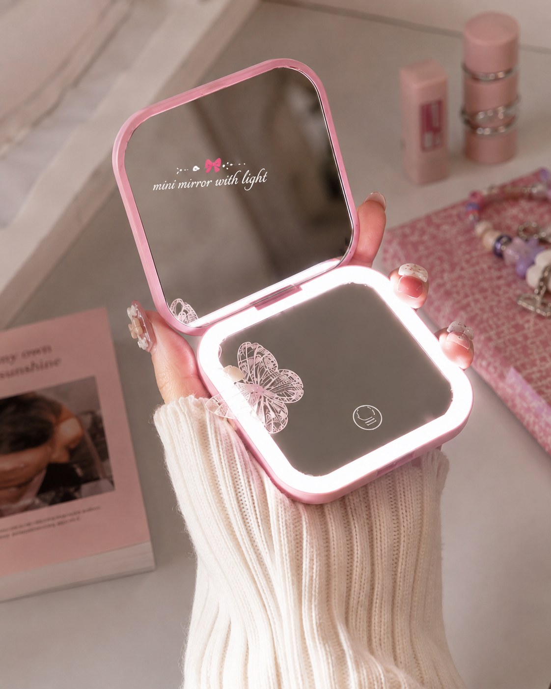 GlowBelle Mini Mirror