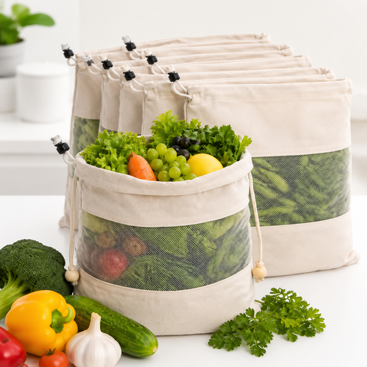 Reusable Vegetable  Mesh Bags