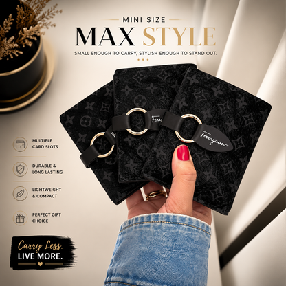 ✨ Stylish Mini Card Holder Wallet ✨
