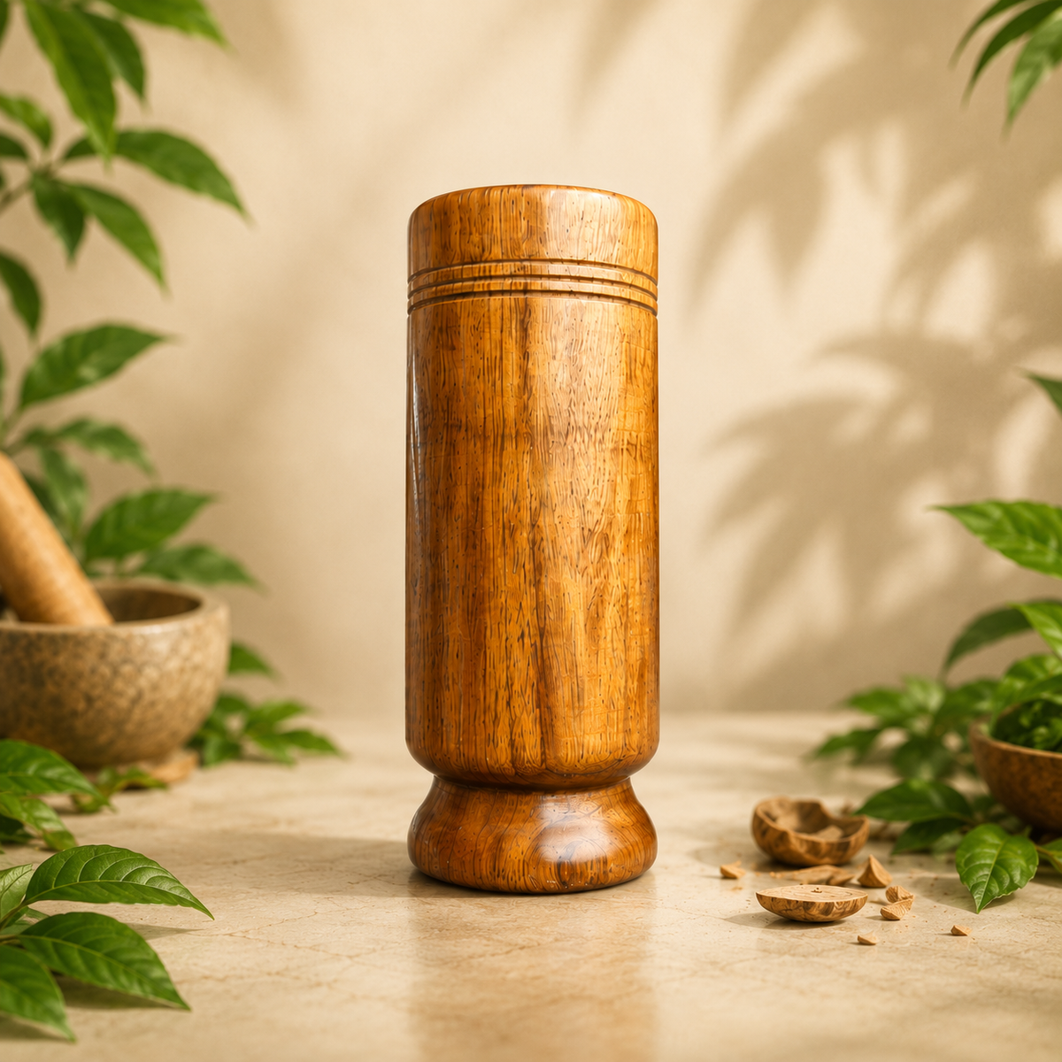 Ayurvedic Vijaysar Wood Sugar Control Glass (Original)