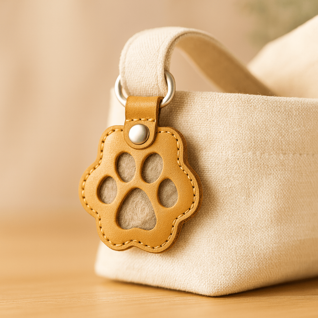 Soul Paw Pet Memorial Keychain