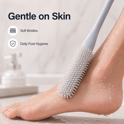 Toe Cleaning Brush Foot Scrubber