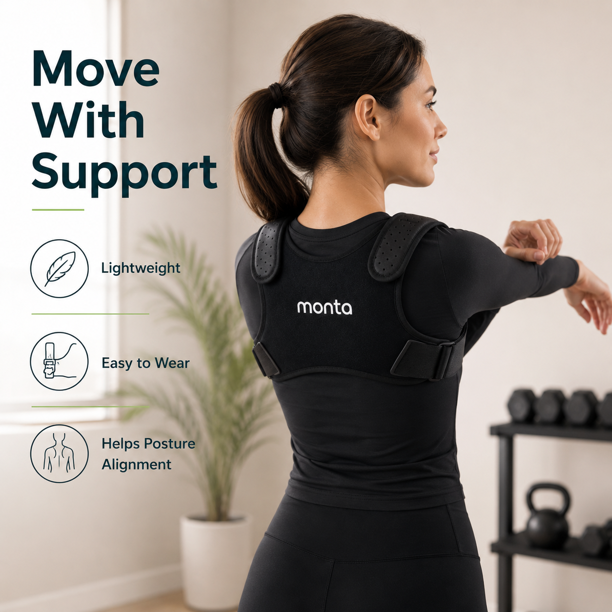 Monta™ Straigh Fit Posture Trainer
