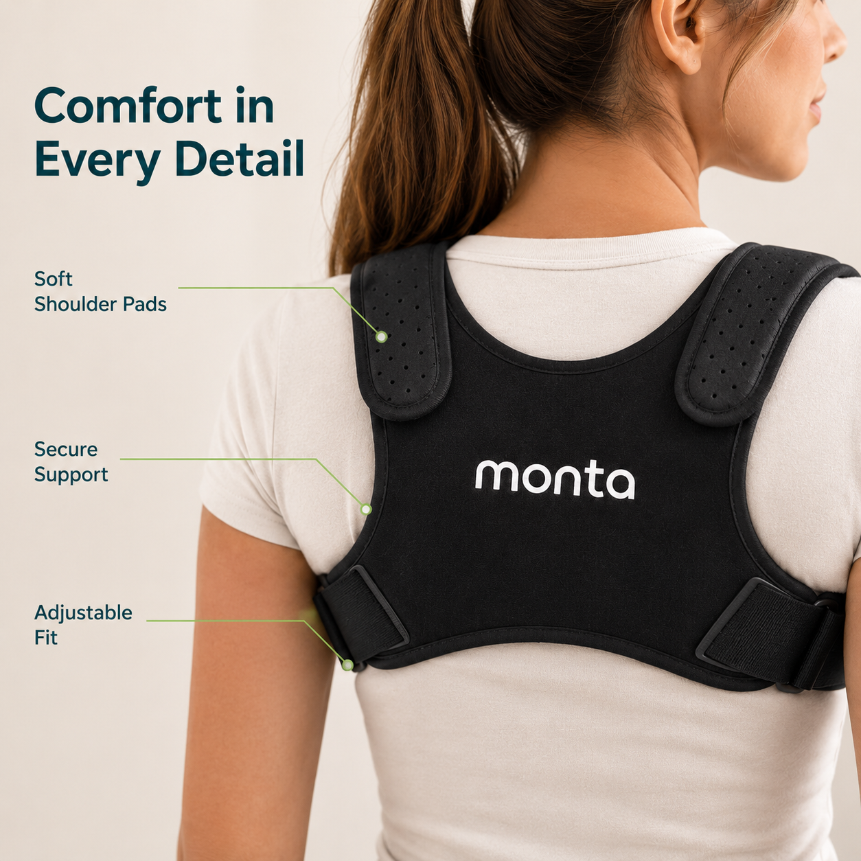 Monta™ Straigh Fit Posture Trainer