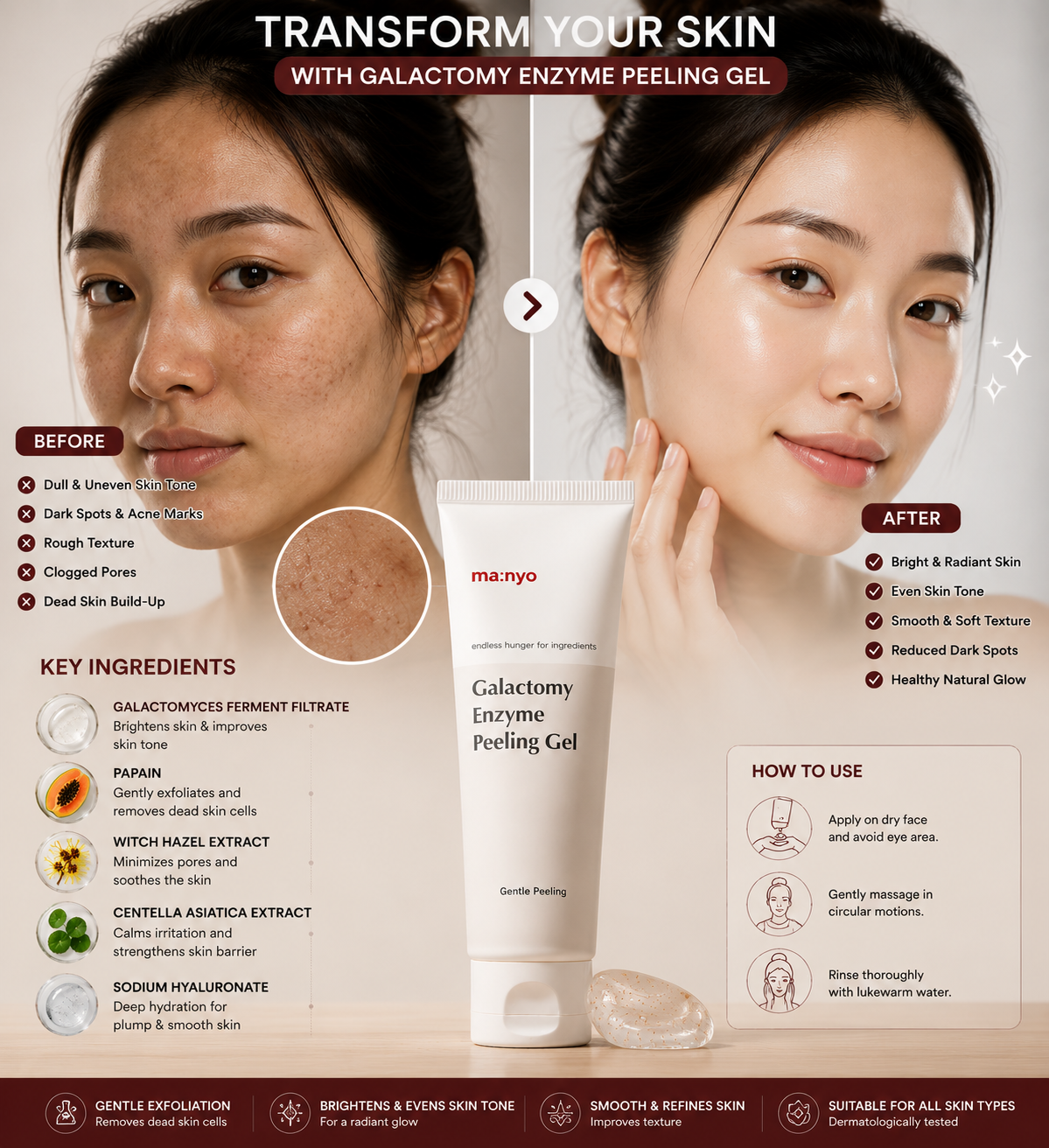 Galactomy Enzyme Peeling Gel✨
