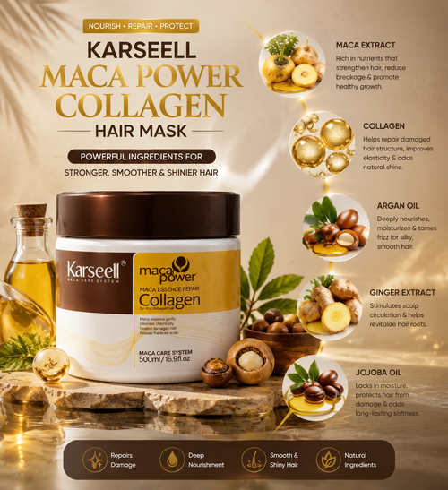 Karseell Maca Power Collagen Hair Mask ✨🌿