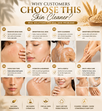 ✨ Salsa Rice Oat Collagen Gel Skin Cleaner ✨
