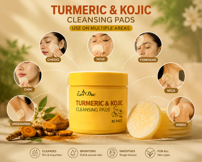 ✨ Turmeric & Kojic Cleansing Pads