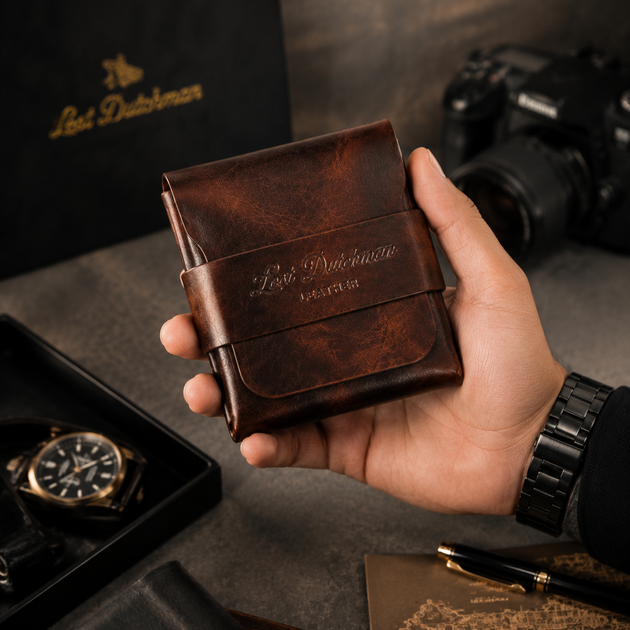 🖤 Lost Dutchman Premium Leather Wallet