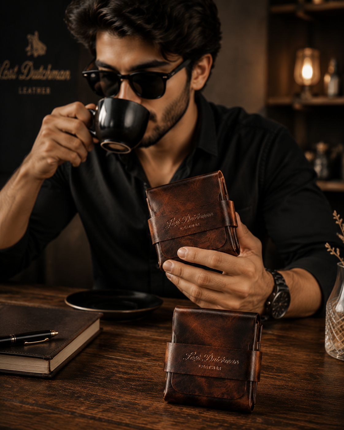 🖤 Lost Dutchman Premium Leather Wallet