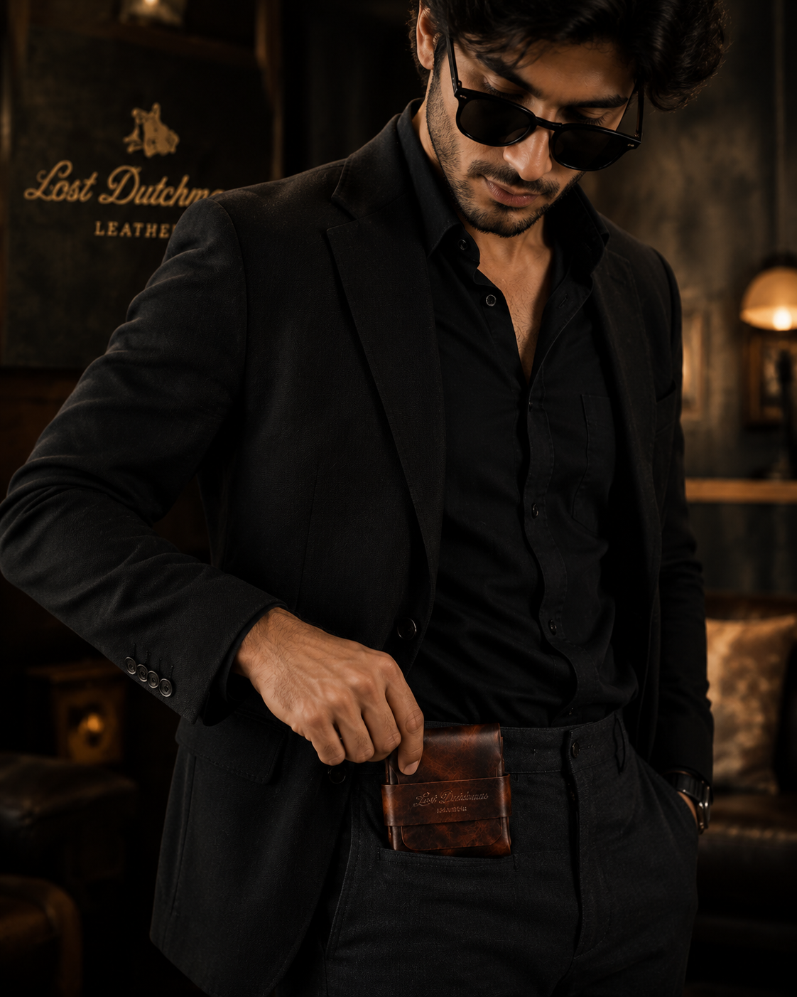 🖤 Lost Dutchman Premium Leather Wallet
