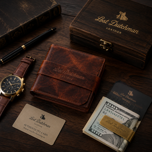 🖤 Lost Dutchman Premium Leather Wallet