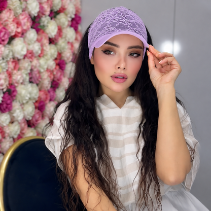 🌺 Lace Beauty Protection Cap