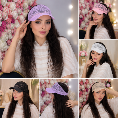 🌺 Lace Beauty Protection Cap