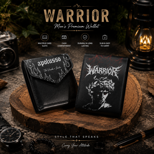 Warrior Premium Men's Wallet🖤