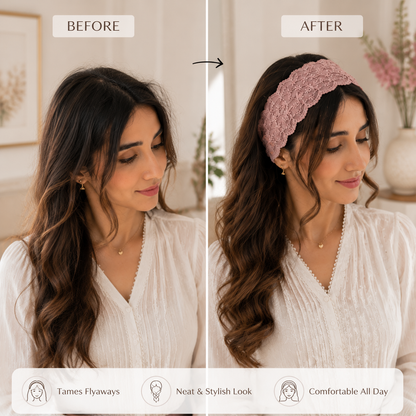 🎀 Premium Lace Headband ✨