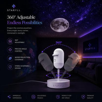 Galaxy Projector Night Light With Projection Discs | 100% Original