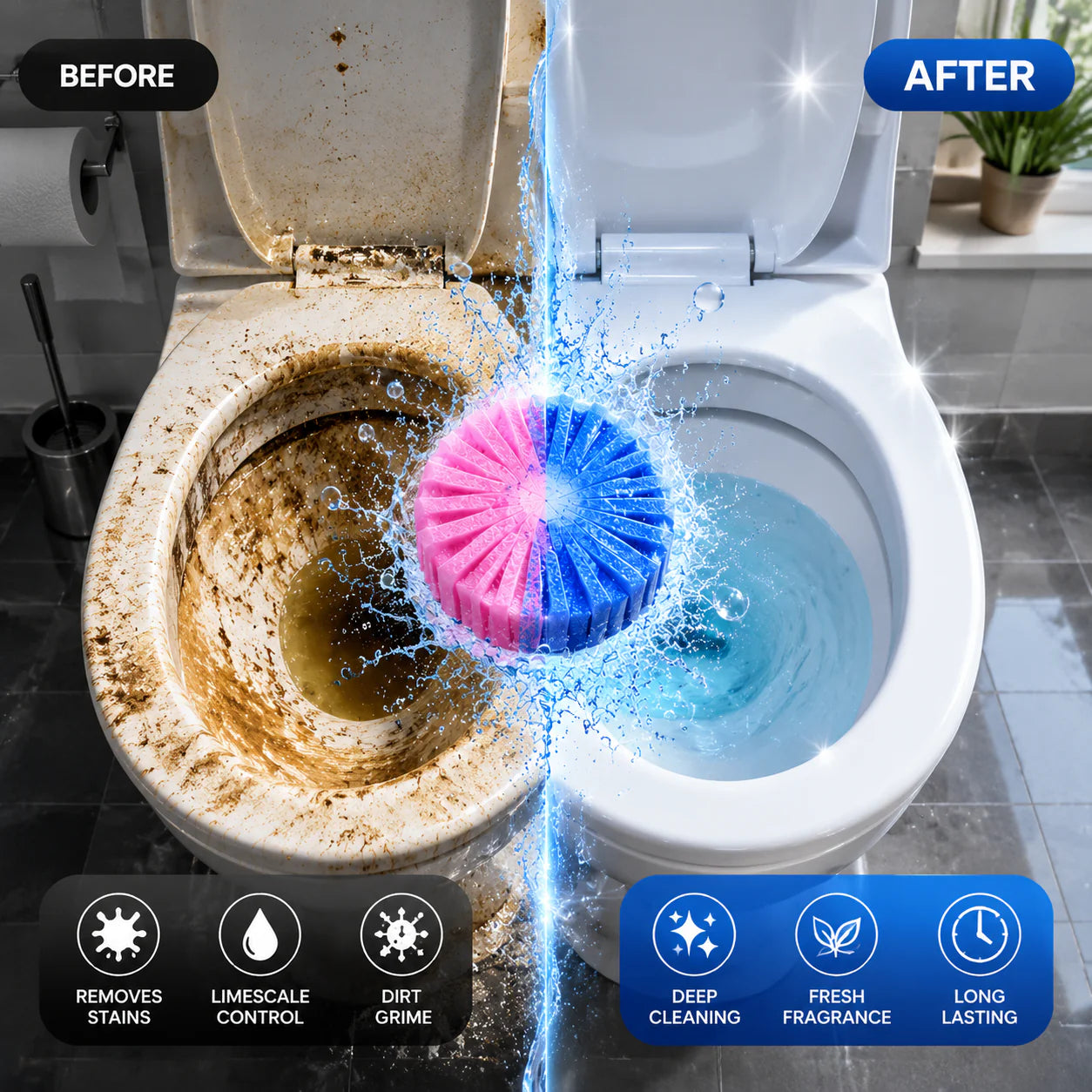 Imported Toilet Cleaning Tablets